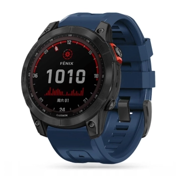  Pasek na Garmin Fenix 3 / 5X / 3HR / 5X Plus / 6X / 6X Pro / 7X IconBand - granatowy - zdj. dodatkowe 1