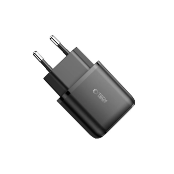  Ładowarka sieciowa USB-C PD 20W / USB-A QC 3.0 - czarna - zdj. dodatkowe 3