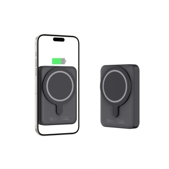  Powerbank 10000mAh MagSafe USB-C 15W z kablem USB-C - czarny - zdj. dodatkowe 3