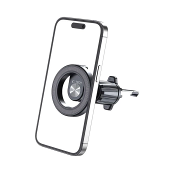  Uchwyt samochodowy do telefonu na kratkę nawiewu z MagSafe N53 - czarny - zdj. dodatkowe 1