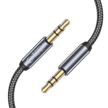  Kabel przewód audio AUX mini jack 3.5mm 1.5m - czarny - zdj. dodatkowe 3