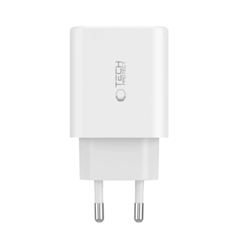  Ładowarka sieciowa 2x USB-C PD / USB-A QC 30W - biała - zdj. dodatkowe 1