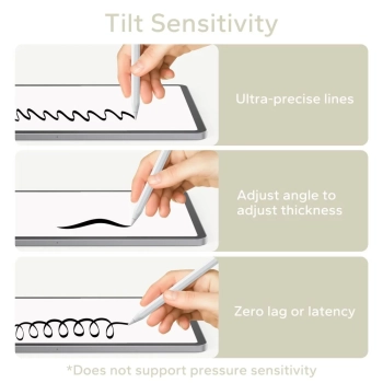  Rysik magnetyczny do tabletu iPad Digital Magnetic Stylus Pen 3 - biały - zdj. dodatkowe 6