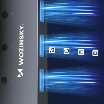  Hub rozdzielacz 4x USB-A z włącznikami aluminiowy - szary - zdj. dodatkowe 5