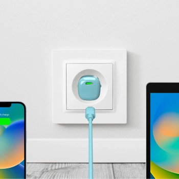  Ładowarka sieciowa USB-C GaN 20W - zielona - zdj. dodatkowe 2