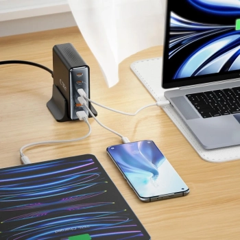  Stacja ładująca do urządzeń 4x USB-C 2x USB-A 80W - zdj. dodatkowe 4