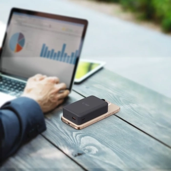  Powerbank 20000mAh z MagSafe kablem USB-C 30 cm - czarny - zdj. dodatkowe 8