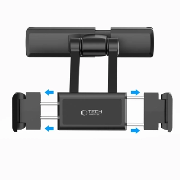  Uchwyt samochodowy do smartfona tabletu na zagłówek V2 - czarny - zdj. dodatkowe 6