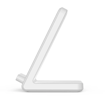  Ładowarka bezprzewodowa do smartfona w formie stojaka 15W - biała - zdj. dodatkowe 3