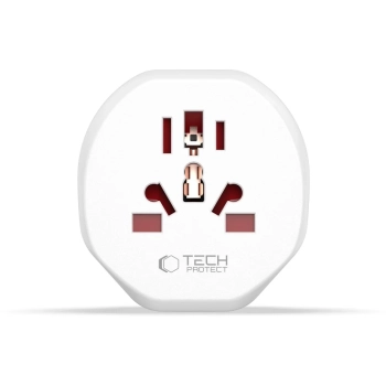  Przejściówka adapter podróżny UK/US/AU/FI/CN-1/CN-2 do EU - biały - zdj. dodatkowe 3