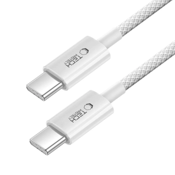  Kabel przewód USB-C PD 60W 3A 100 cm - szary - zdj. dodatkowe 1