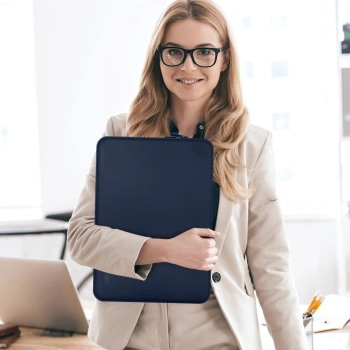  Pokrowiec etui na laptopa 15-16'' Neopren - granatowy - zdj. dodatkowe 8