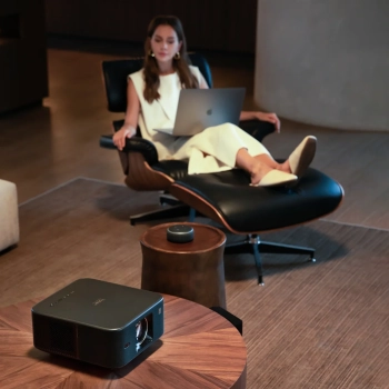  Projektor multimedialny FullHD 1080p LCD z głośnikami JBL WiFi BT K3 - czarny - zdj. dodatkowe 8