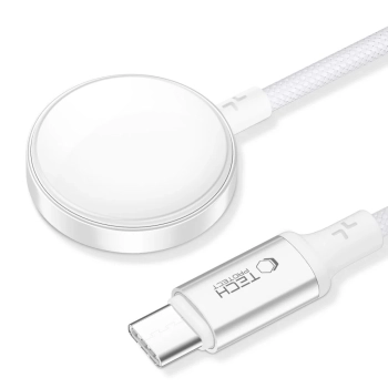  Ładowarka indukcyjna do Apple Watch USB-C 3W 1m - biała - zdj. dodatkowe 1
