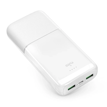 Powerbank 20000mAh USB-A USB-C PD AFC 22.5W - biały