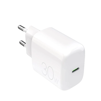 Ładowarka sieciowa USB-C 30W - biała
