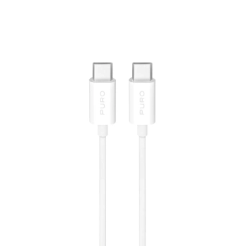 Kabel przewód USB-C TPE 25W 3m - biały