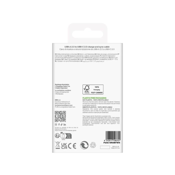  Kabel przewód USB-A - USB-C TPE 10W 3m - biały - zdj. dodatkowe 2