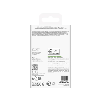  Kabel przewód USB-A - microUSB TPE 12W 2m - czarny - zdj. dodatkowe 2