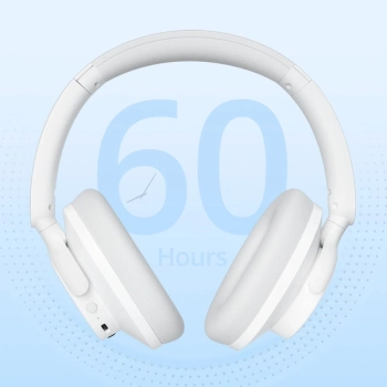  Słuchawki bezprzewodowe z aktywną redukcją hałasu Hybrid ANC SOUNFII Q20S - białe - zdj. dodatkowe 10