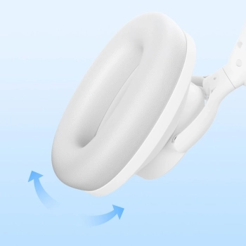  Słuchawki bezprzewodowe z aktywną redukcją hałasu Hybrid ANC SOUNFII Q20S - białe - zdj. dodatkowe 6