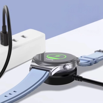  Ładowarka indukcyjna na Samsung Galaxy Watch USB-C 100cm - czarna - zdj. dodatkowe 1