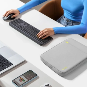  Torba pokrowiec na laptopa 15-16'' - szara - zdj. dodatkowe 10