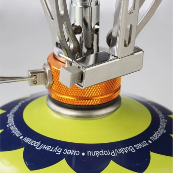  Kuchenka turystyczna na kartusze gazowe 7/16'' TWIST piezo zapalnik 4.5 kW - zdj. dodatkowe 7
