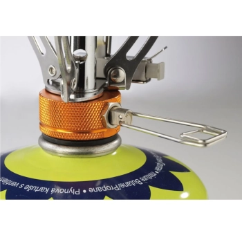  Kuchenka turystyczna na kartusze gazowe 7/16'' TWIST piezo zapalnik 4.5 kW - zdj. dodatkowe 8