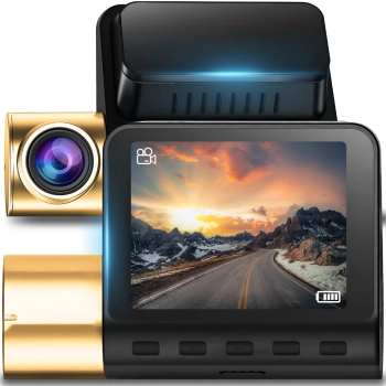 Wideorejestrator kamera samochodowa z GPS G-Sensor 2K WiFi 2'' LCD