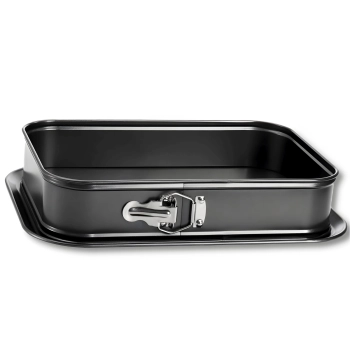  Blaszka forma do pieczenia ciasta prostokątna z wyjmowanym dnem 35 x 24 cm - zdj. dodatkowe 1