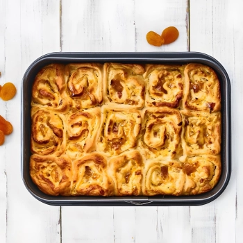  Blaszka forma do pieczenia ciasta prostokątna z wyjmowanym dnem 35 x 24 cm - zdj. dodatkowe 2