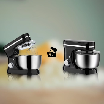  Robot planetarny mikser 3w1 hak trzepaczka mieszadło 6 poziomów misa 6 l 3200 W - zdj. dodatkowe 2