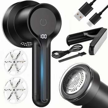 Golarka akumulatorowa do ubrań tapicerki 3 prędkości 5 W