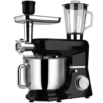  Robot kuchenny planetarny z maszynką do mięsa 5w1 6 l 3200 W - zdj. dodatkowe 1