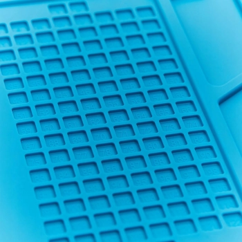  Mata stołowa antystatyczna do lutowania z organizerem silikonowa 320 x 230 mm - zdj. dodatkowe 2