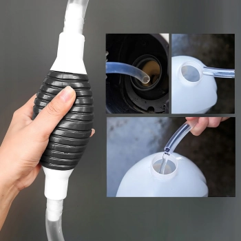  Pompa ręczna samochodowa do paliwa oleju płynów z wężem 2 m 26 l/h - zdj. dodatkowe 3