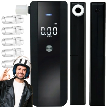  Alkomat półprzewodnikowy elektroniczny 5 ustników - zdj. dodatkowe 1