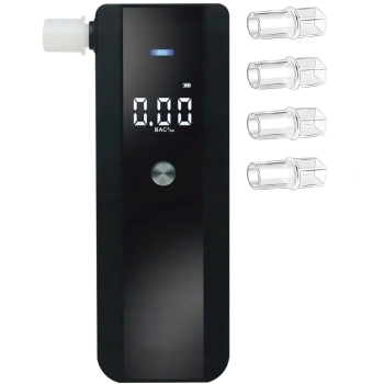  Alkomat półprzewodnikowy elektroniczny 5 ustników - zdj. dodatkowe 2