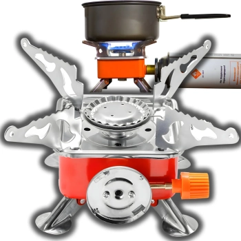  Kuchenka turystyczna składana gazowa na kartusze 100 g/h 2800 W - zdj. dodatkowe 1