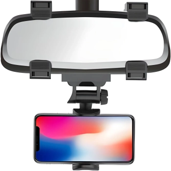  Uchwyt samochodowy do telefonu na lusterko wsteczne - zdj. dodatkowe 1