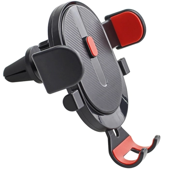  Uchwyt samochodowy do telefonu na szybę deskę kratkę - zdj. dodatkowe 1