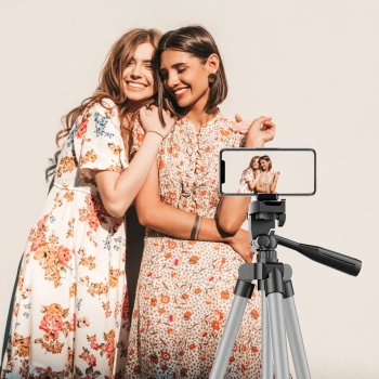  Statyw tripod składany do telefonu gwint 1/4'' pilot BT 35-103 cm - zdj. dodatkowe 2