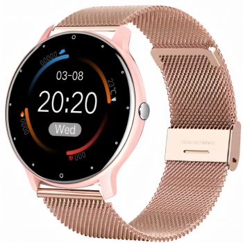  Smartwatch zegarek damski wodoodporny krokomierz pomiar tętna IPS 1.28'' - zdj. dodatkowe 1