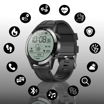  Smartwatch zegarek męski wielofunkcyjny SPORT ZDROWIE 46 mm - zdj. dodatkowe 3