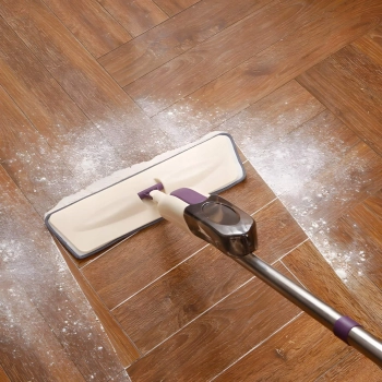  Mop płaski do mycia podłóg ze spryskiwaczem składany 400 ml - zdj. dodatkowe 2