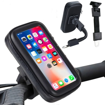 Uchwyt rowerowy sakwa do telefonu na kierownicę wodoodporna