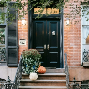  Numer domu podświetlany solarny z czujnikiem zmierzchu metalowy - zdj. dodatkowe 3