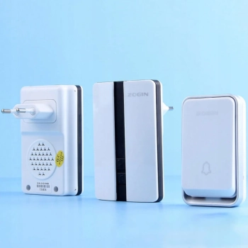  Dzwonek do drzwi bramy bezprzewodowy wodoodporny 51 melodii - zdj. dodatkowe 1