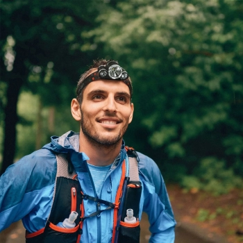  Latarka czołowa czołówka na baterie 4 tryby 3 LED - zdj. dodatkowe 3